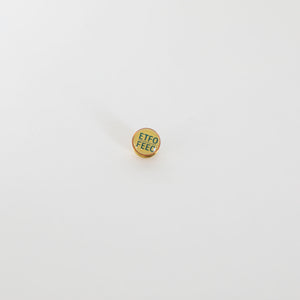 An ETFO lapel pin
