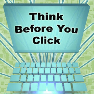 The cover of the Think Before You Click (DVD)