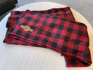 Plaid Blanket- Red