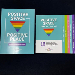 2SLGBTQ+ Positive Space Take Action Kit Package